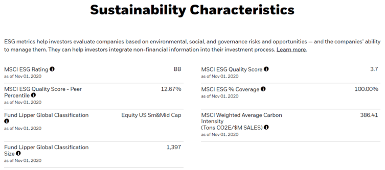 Sustainability Characteristics Image